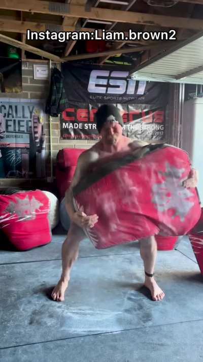 396lb sandbag - double bodyweight