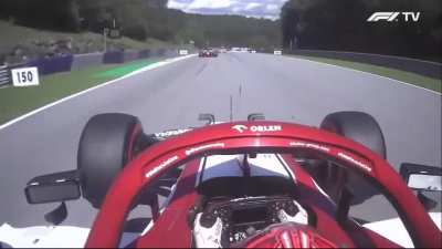 Kimi takes his time