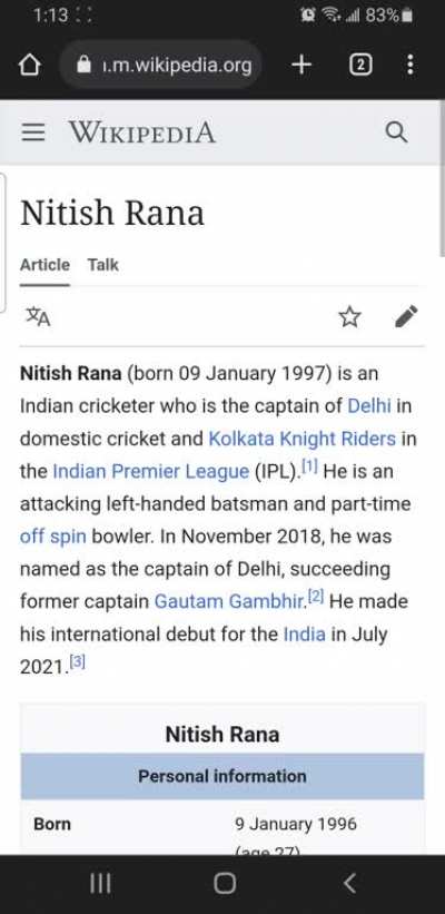 What is his actual age? 🧐