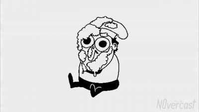 Peppino gets Pie'd