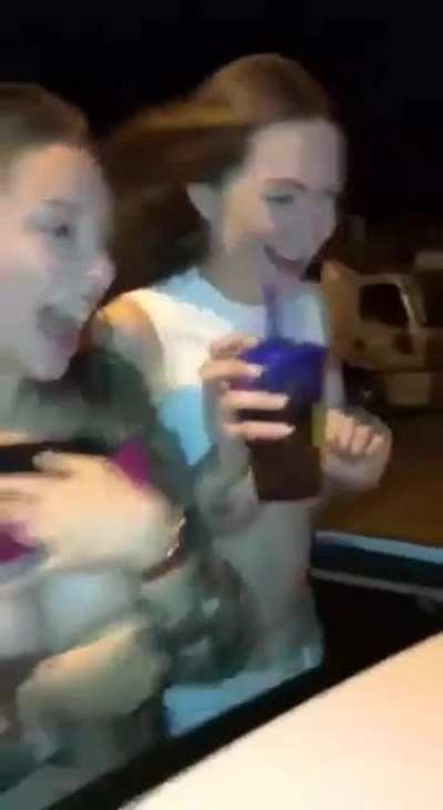 Girls celebrating the weekend