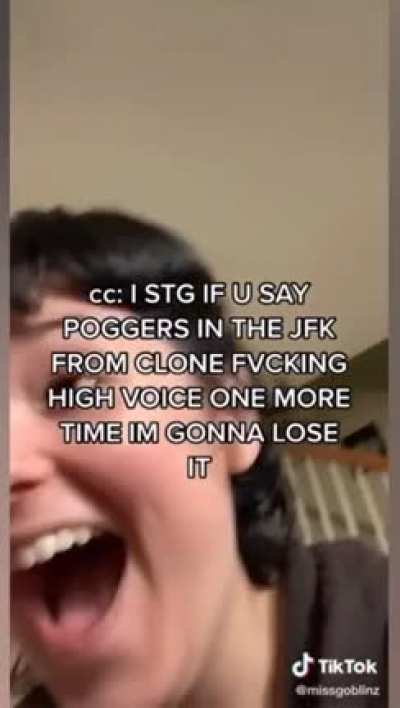 I, er uh, said the word
