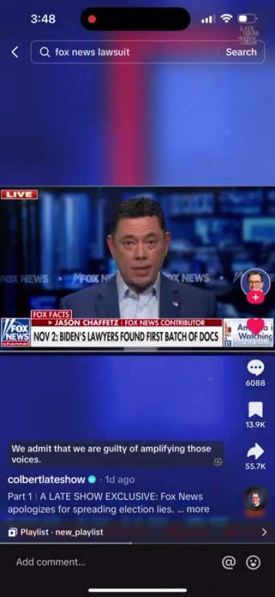 Stephen Colbert gets an apology