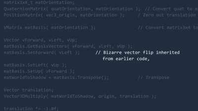 the rapidly dwindling sanity of valve programmers as expressed through code comments