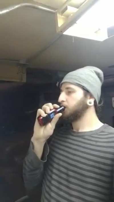 The art of vaping.