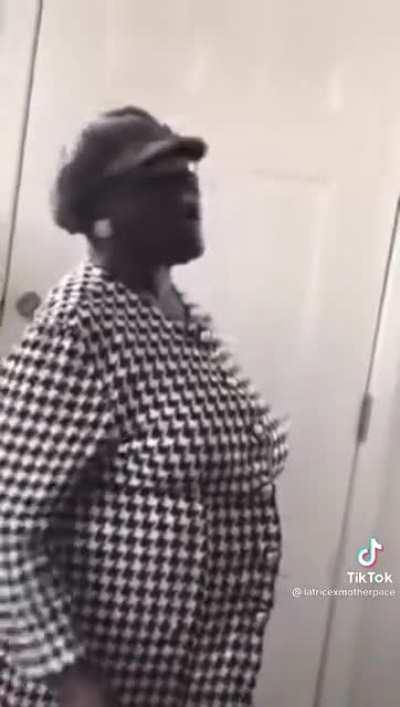 When gospel granny arrives for lunch....