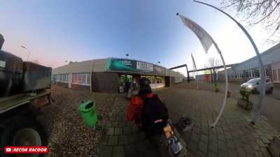 This indoor Airsoft in Europe is Unreal
