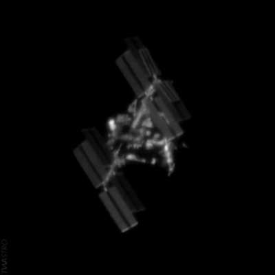 ISS flyover