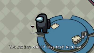 Playing Among Us public matches be like