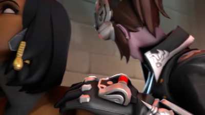Widowmaker fingering Pharah, (kawa<wbr>iidet<wbr>ectiv<wbr>eenth<wbr>usias<wbr>t) [Overwatch]