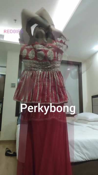 Bengali girl stripping punjabi outfit once again