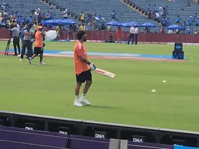 Witnessed this unusual proposal while I watched Ind vs bang 