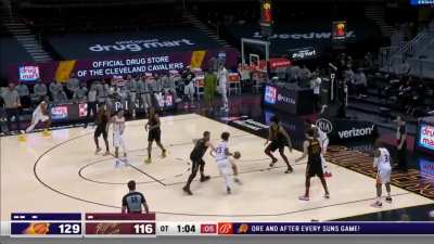 [Highlight] Cam Johnson with the Reverse Poster/Dagger over Allen in OT!