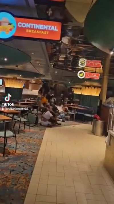 Carnival cruise ship freakout.