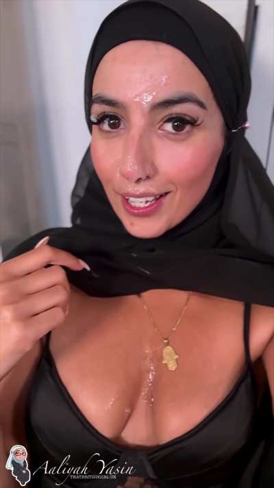 I love being a cum covered muslim Pakistani slut