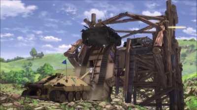 Here Be A Sticky Situation (Girls und Panzer: Das Finale 1)