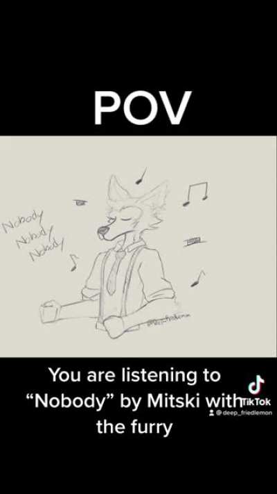 Legoshi would listen to Mitski tbh [oc]