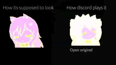 Discord cursed RainbowPls gif
