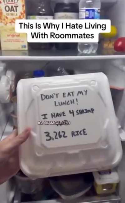 POV : You have that one roommate 😂
