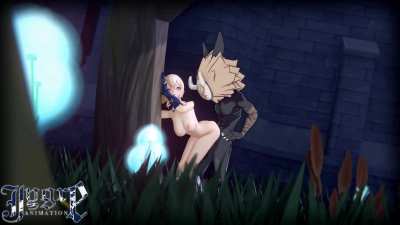 Jean x Hilichurl (Jygr<wbr>eAnim<wbr>ation<wbr>) [Genshin Impact]