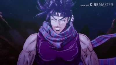 Joseph Joestar screaming like a little girl