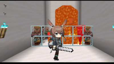 Amiya cooks Villagers...