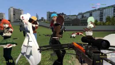 Favorite fandom where your fellow fans use Gmod to enact different roleplays and activities from the media you love? This one is RWBY...about 10 years ago?!