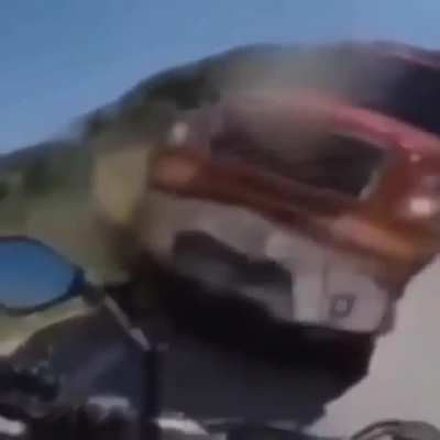 Motorcycle crash