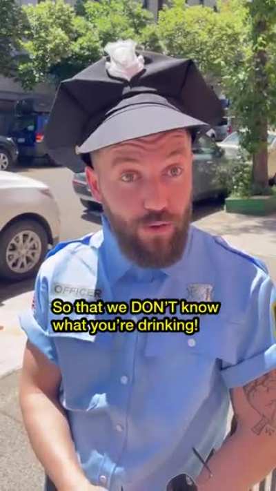 German learns about U.S. Public Drinking Laws