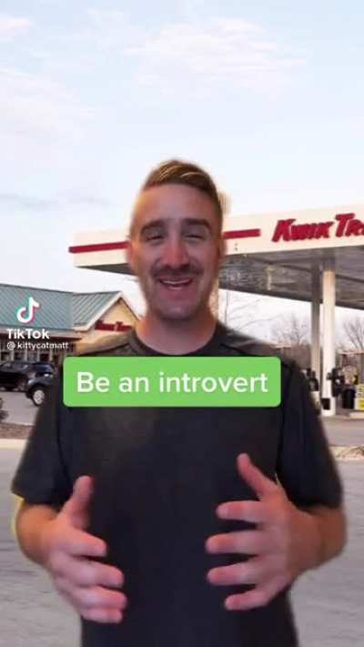 As a gas station cashier, I’d rather customers do that than come in and be mad at me.
