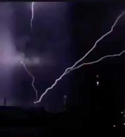 Lightning strike