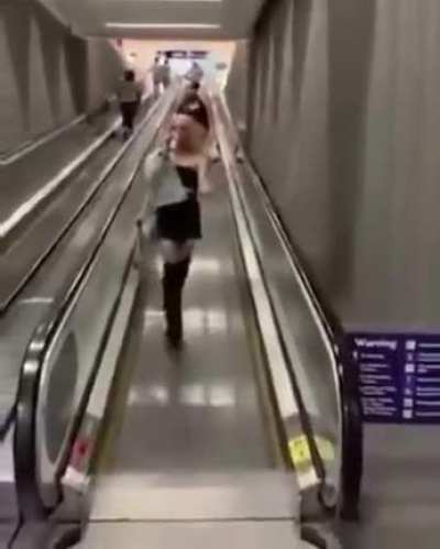 Escalator hate women