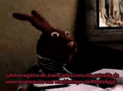 Â¡Â¡Â¡POR LA CHUCHA JUAN CARLOS!!! te dije que no te metieras con las celulosas ð­