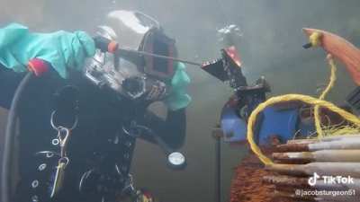Underwater welding
