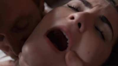 giving her taste of hard pounding