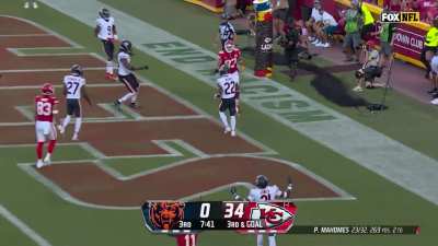 [Highlight] Mahomes finds Kelce in the endzone to make it 41-0