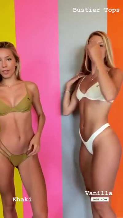 Kenzie Rickert and Annabella Macy