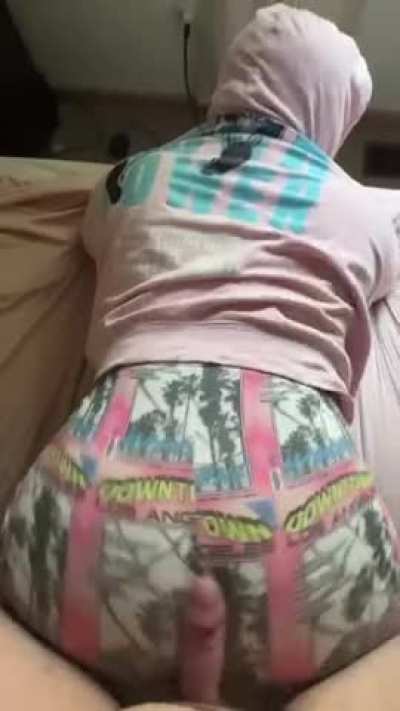 Clothed Assjob was too much for my prejac boyfriend