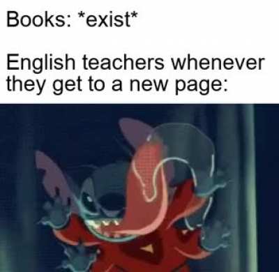 So that’s why there’s spit all over the books