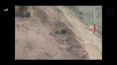 Ukraine special forces use kamikaze drone on Russian position