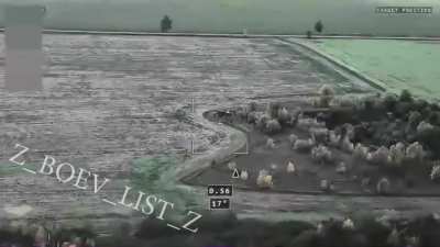 Russian suicide drone destroys ukrainian BUK missile system