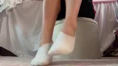 Sweaty sock removal