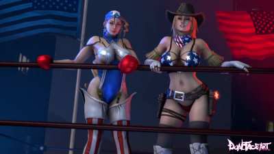 Tina, Dean, Tiffany Lords (Dual<wbr>-Face<wbr>-Art) [Dead or Alive] [Rival Schools] Full version link in the comment section!