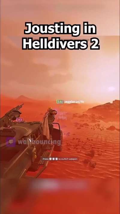 this creates the need for more vehicles and melee weapons so we can have a gladiator arena 