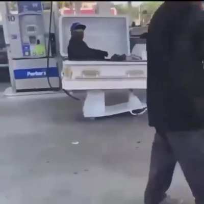 mf’er put gas in a casket.