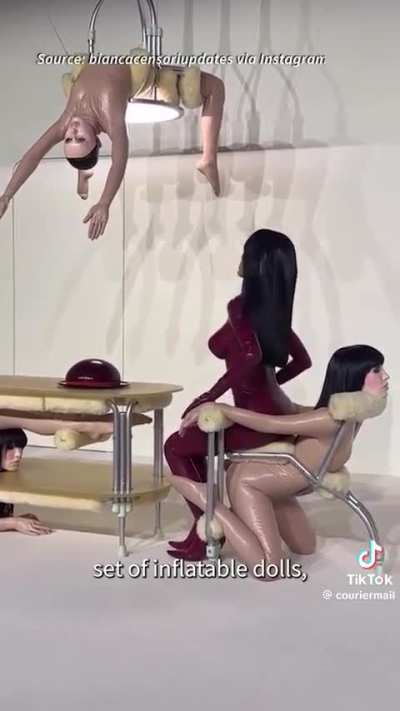 Kanye West's wife Bianca Censori’s art exhibition in Seoul