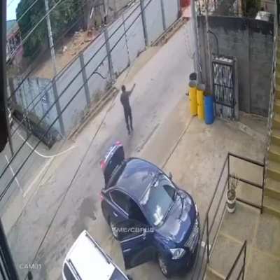Machete vs Car