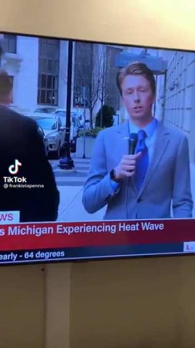 The weather isn’t the thing that has him heated