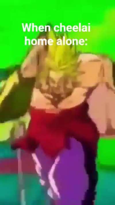 When broly hears cheelai home alone