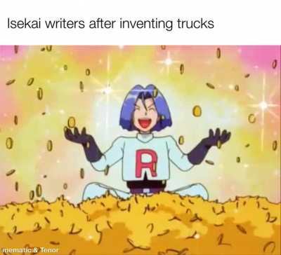 Plot twist: James is an isekai mangaka